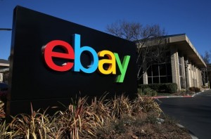 Web auction site eBay said it's systems were hacked and client identity information was stolen. (Justin Sullivan/Getty Images)