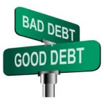 Learn the differences between good debt and bad debt.